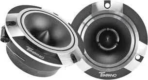 TPT-ST2 CHROME Pair of Slim Car Audio Tweeters