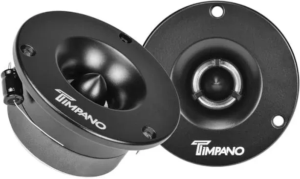TPT-ST3 BLACK Pair of Slim Car Audio Tweeters