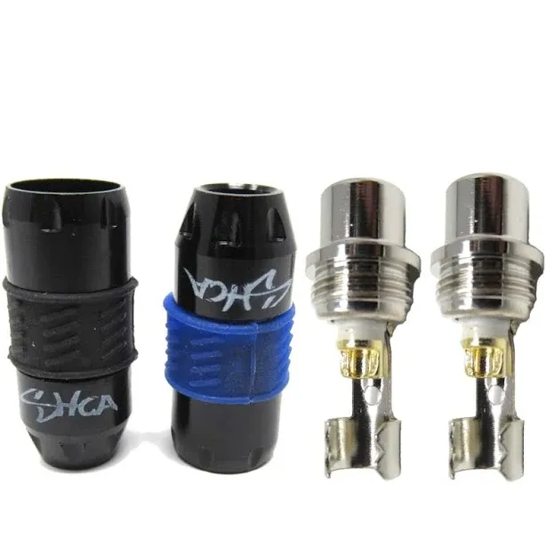 DIY Sky High Car Audio Twisted 2-Channel Twisted RCA Female Ends Pair