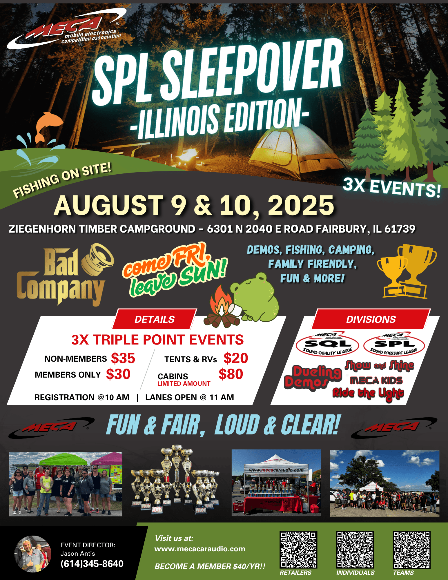 SPL SLEEPOVER - ILLINOIS EDITION Flyer