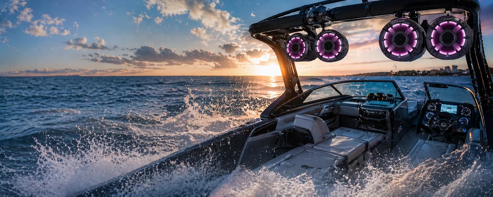 Cadence 4" 2-Way ATV/UTV Audio Speakers