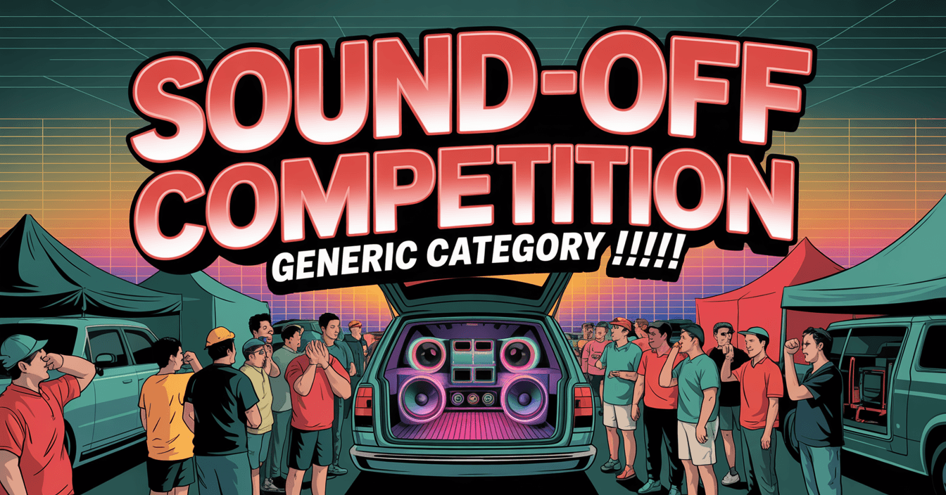 SOUND-OFF COMPETITION GENERIC CATEGORY‼️‼️