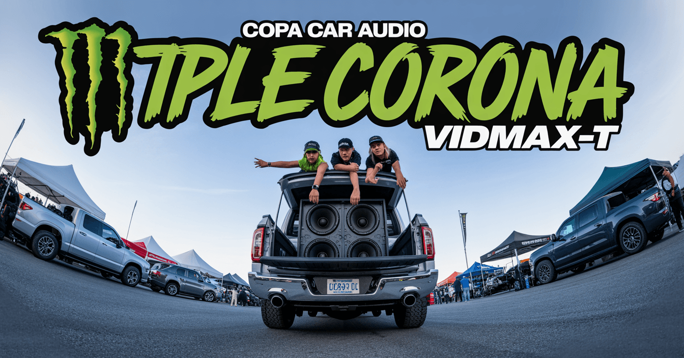 COPA CAR AUDIO TRIPLE CORONA VIDMAX-T