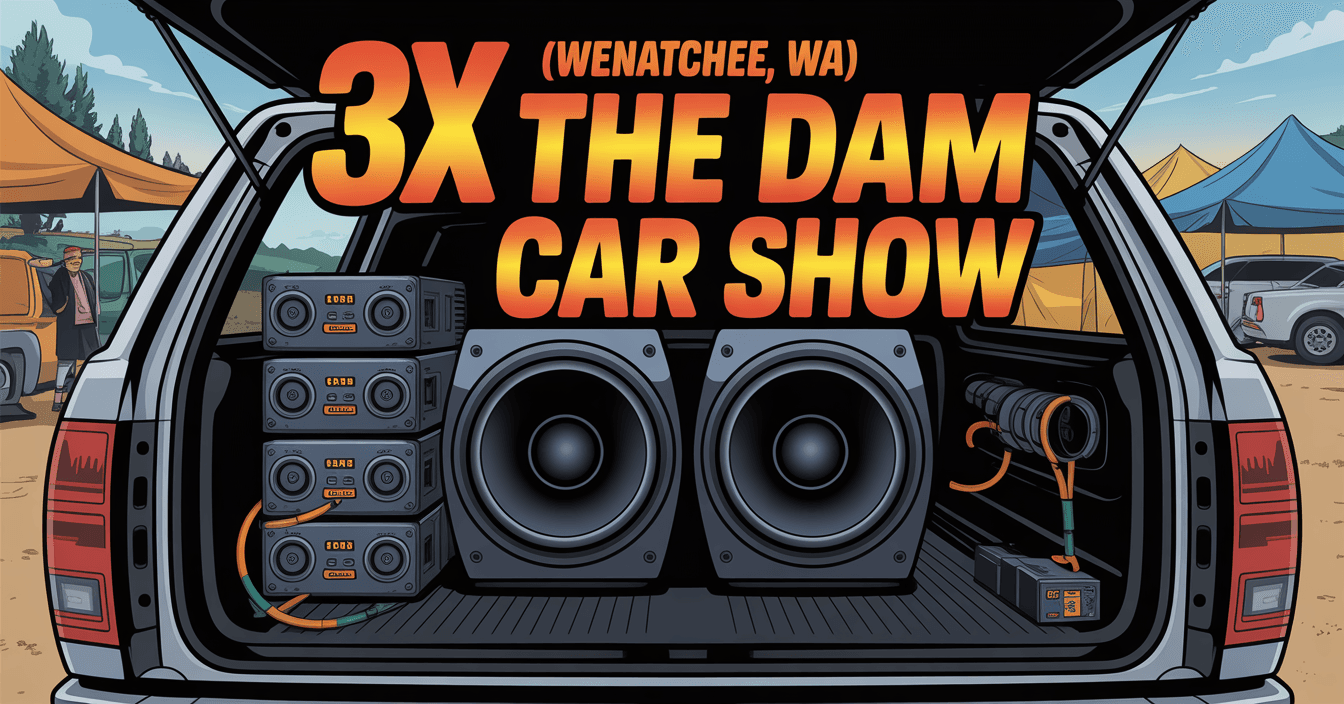 3X (Wenatchee, WA) The Dam Car Show