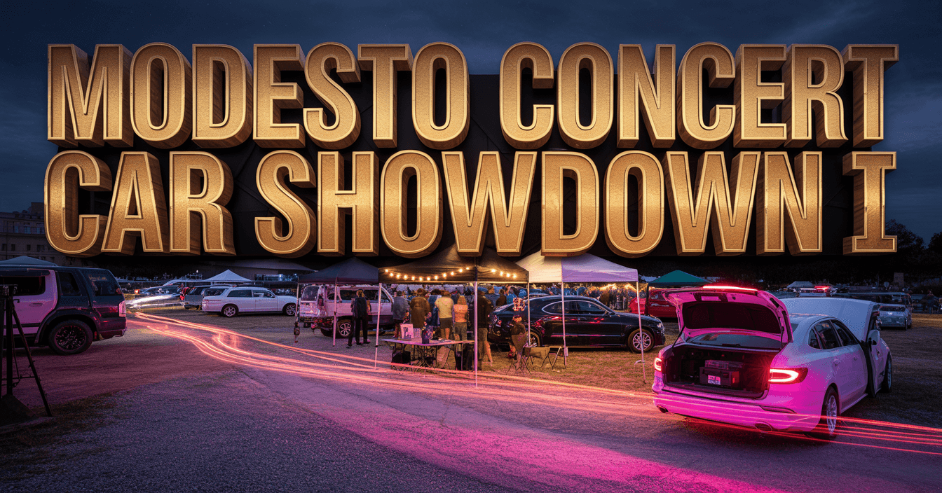 Modesto Concert Car Showdown I