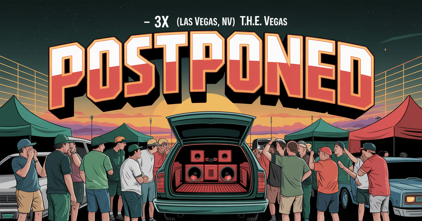 POSTPONED - 3X (Las Vegas, NV) T.H.E. Vegas