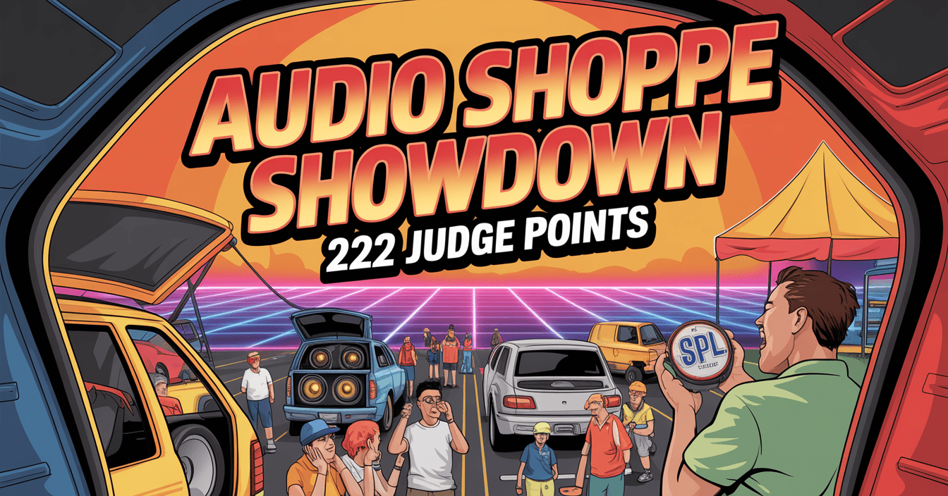 Audio Shoppe Showdown 22 Judge Points