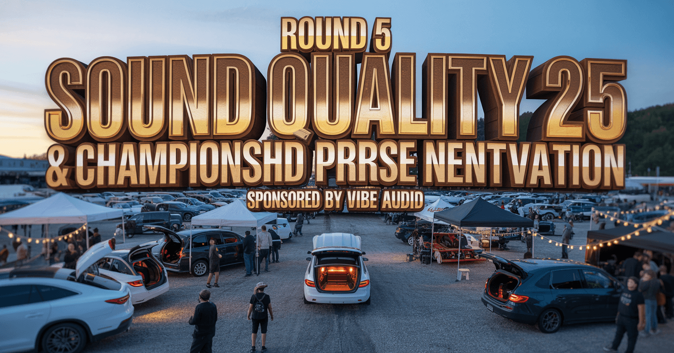 Round 5 Sound Quality 25 & Championship Presentation @ Midbass Distribution Sponsored By VIBE AUDIO