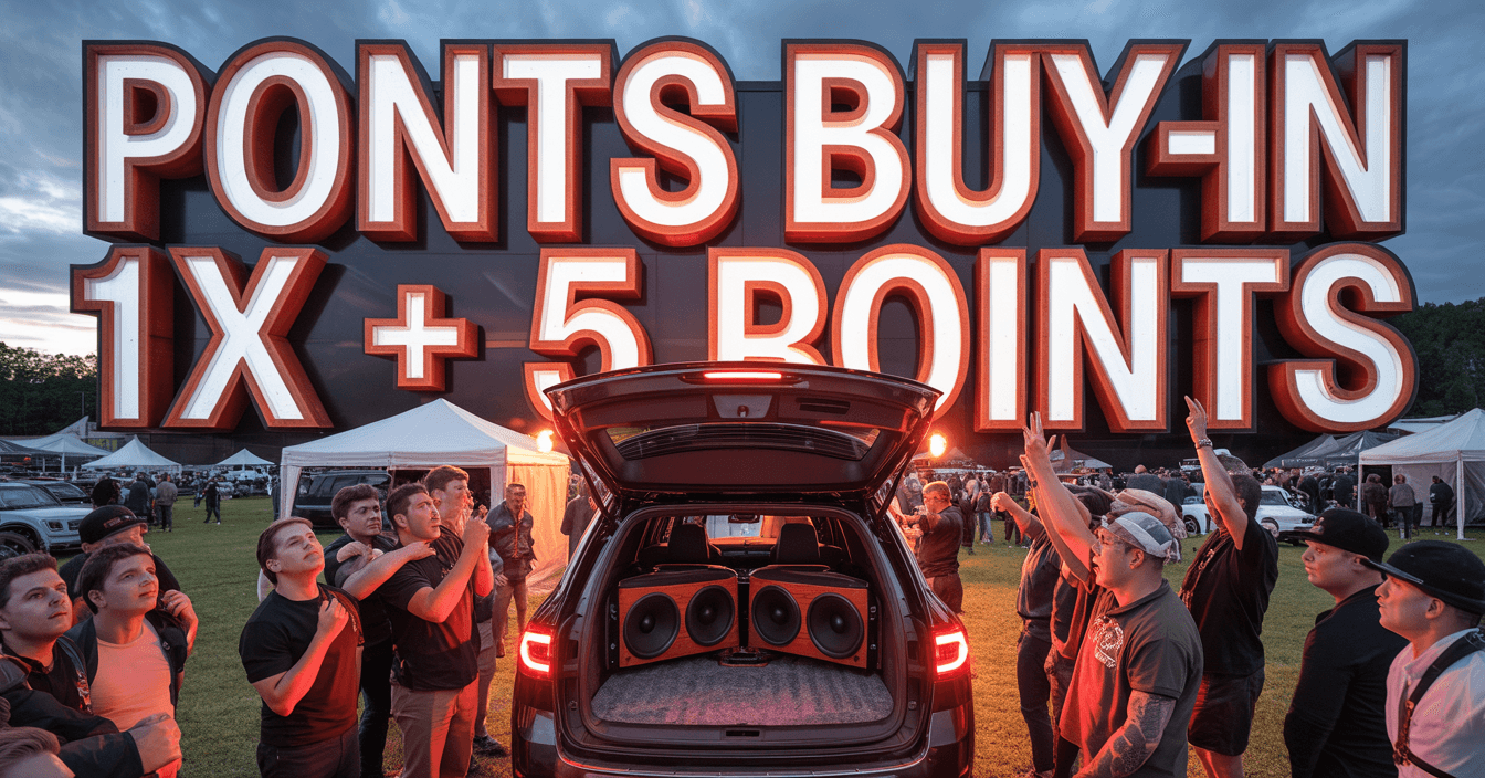 Points Buy-in 1X + 5 points