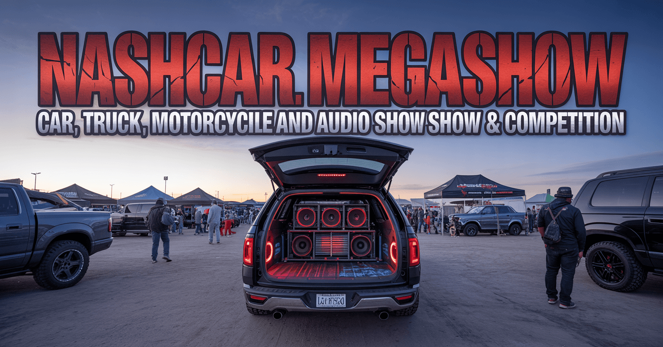 NASHCAR MEGASHOW Car, Truck, Motorcycle and Audio Show & Competition