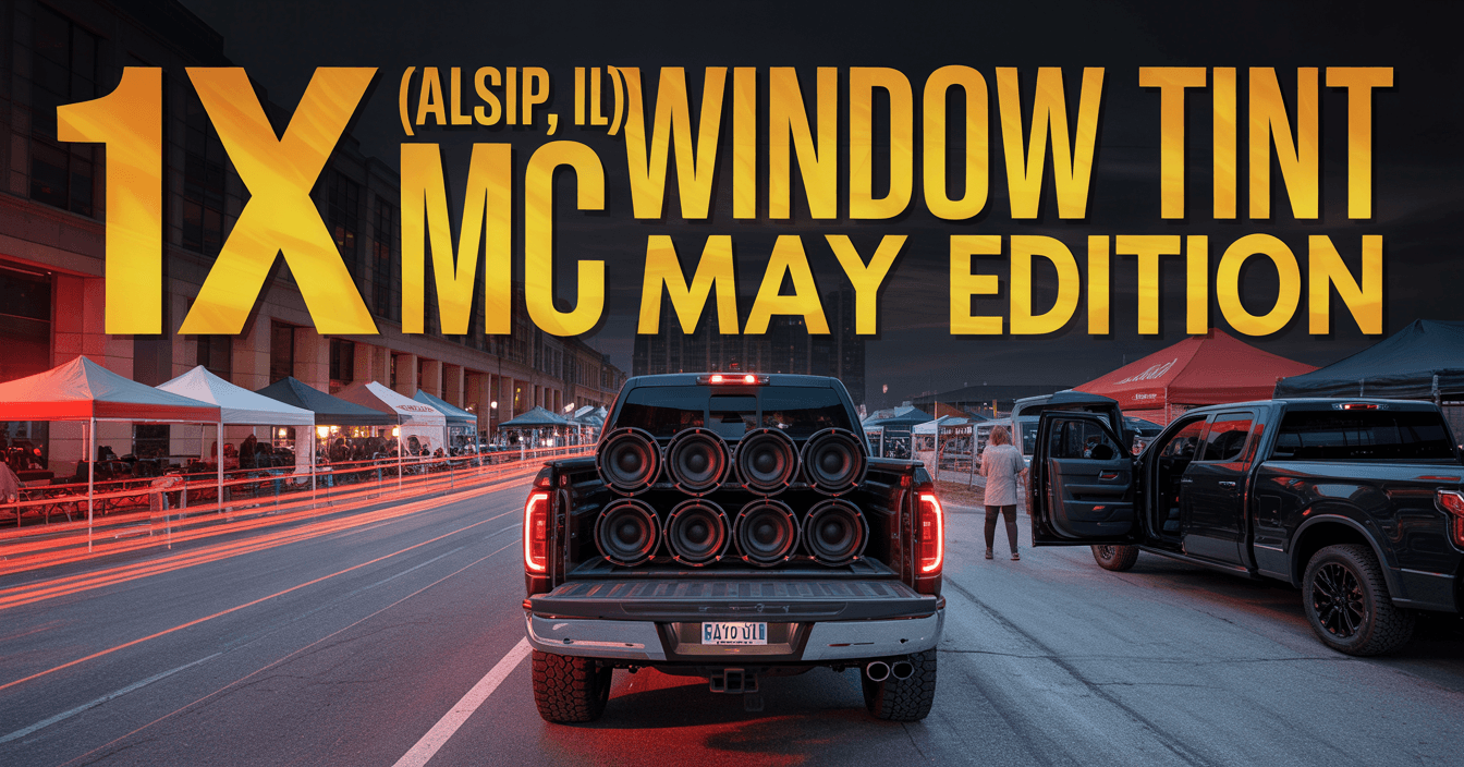 1X (Alsip, IL) MC Window Tint May Edition