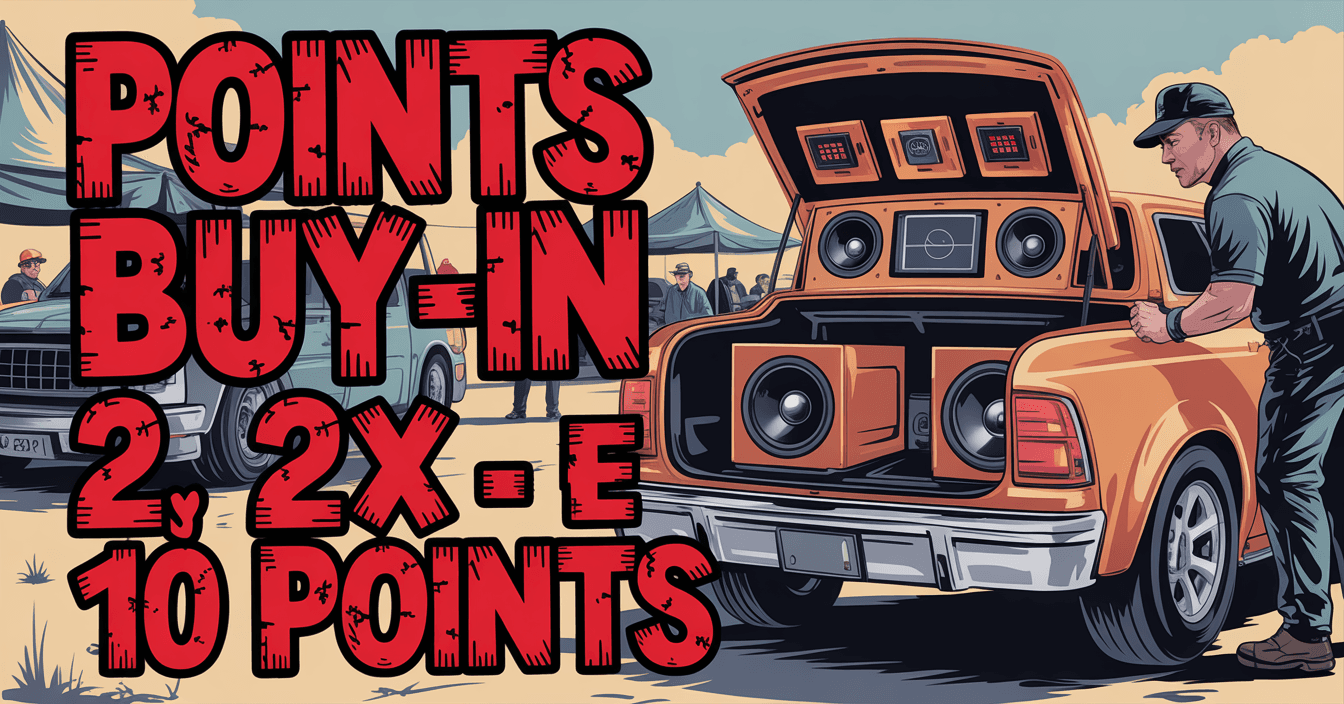Points Buy-In 2, 2X = 10 Points