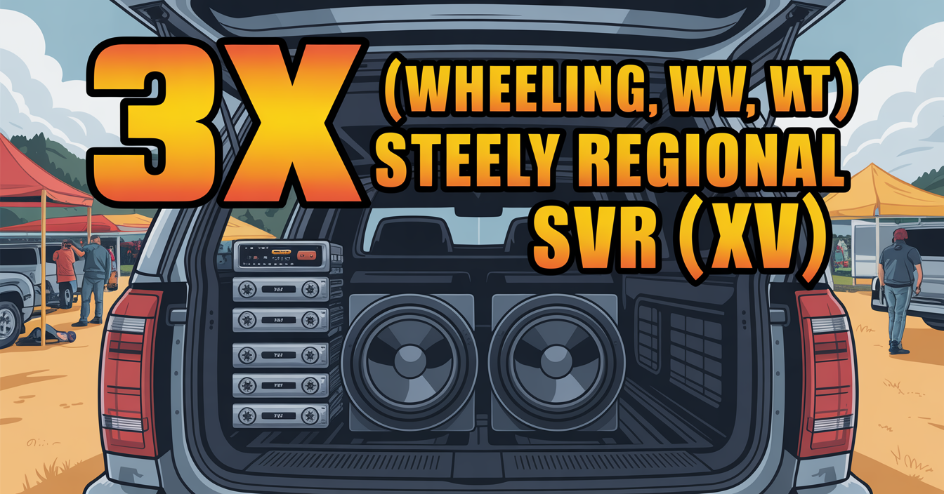 3X (Wheeling, WV) Steel Valley Regional (SVR) XV