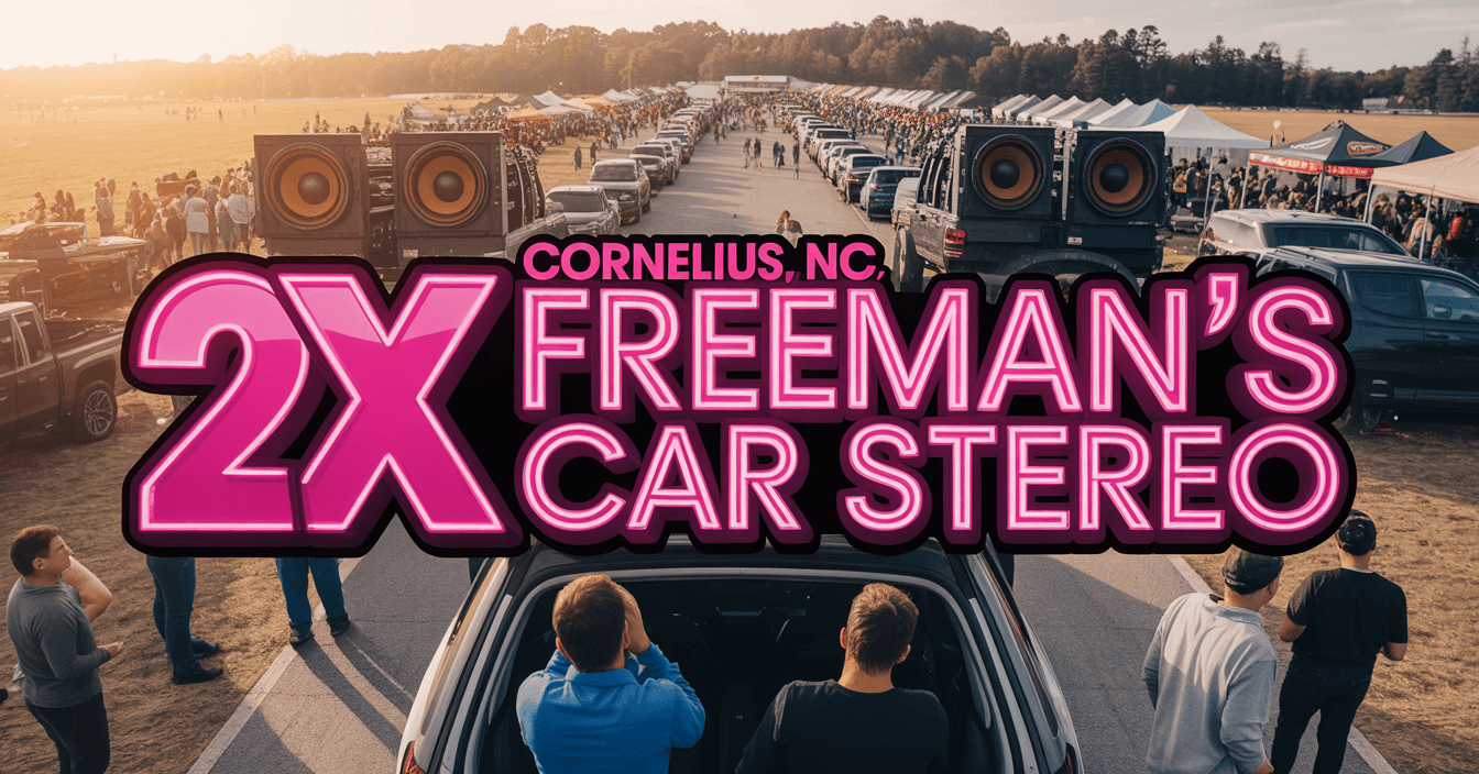 2X (Cornelius, NC) Freeman’s Car Stereo