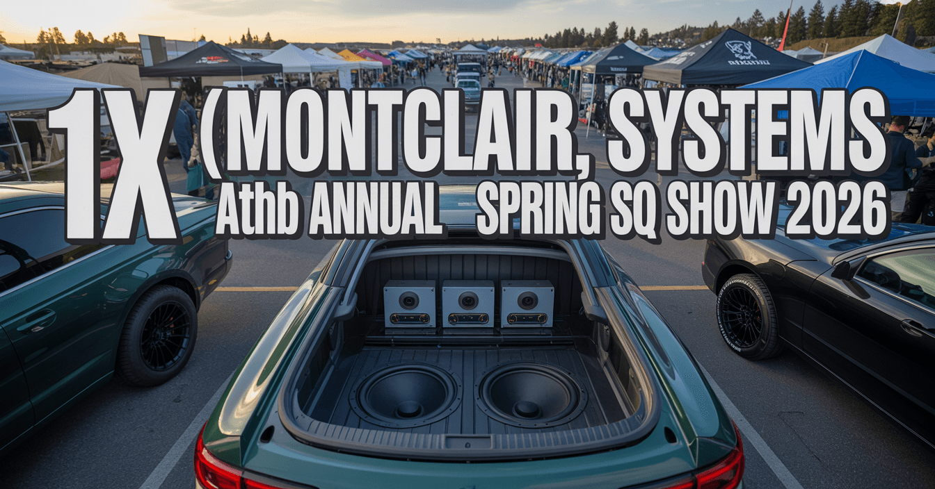 1X (Montclair, CA) Audio Systems 4th Annual Spring SQ Show 2026