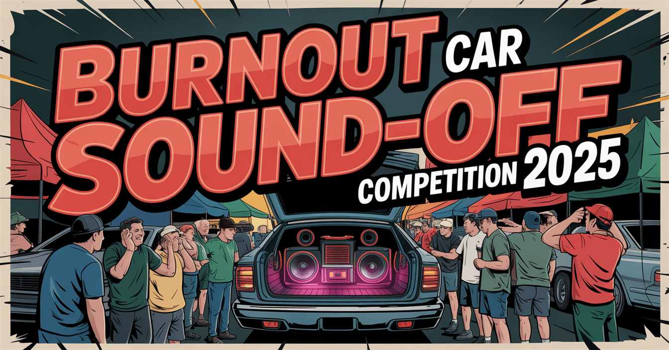 Burnout Car Sound-Off Competition 2025