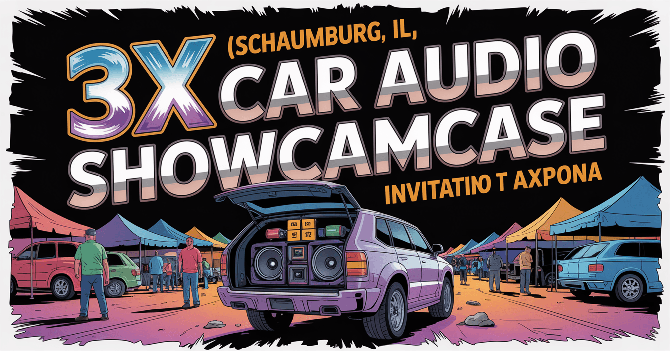 3X (Schaumburg, IL) Car Audio Showcase Invitational at AXPONA