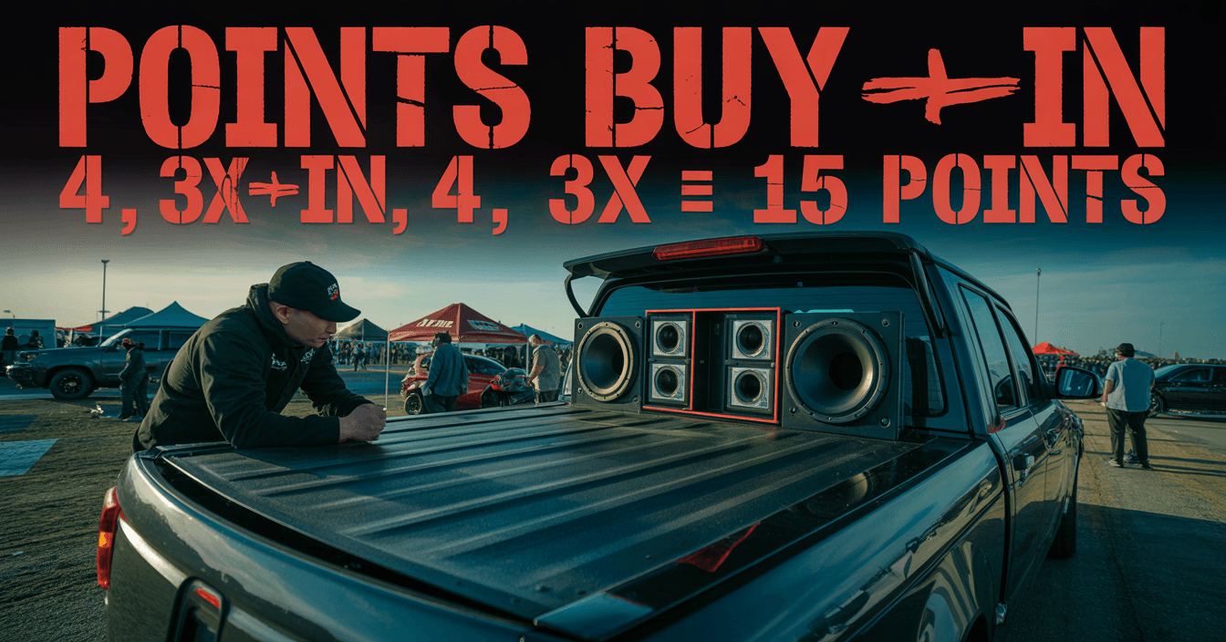 Points Buy-in 4, 3X = 15 points