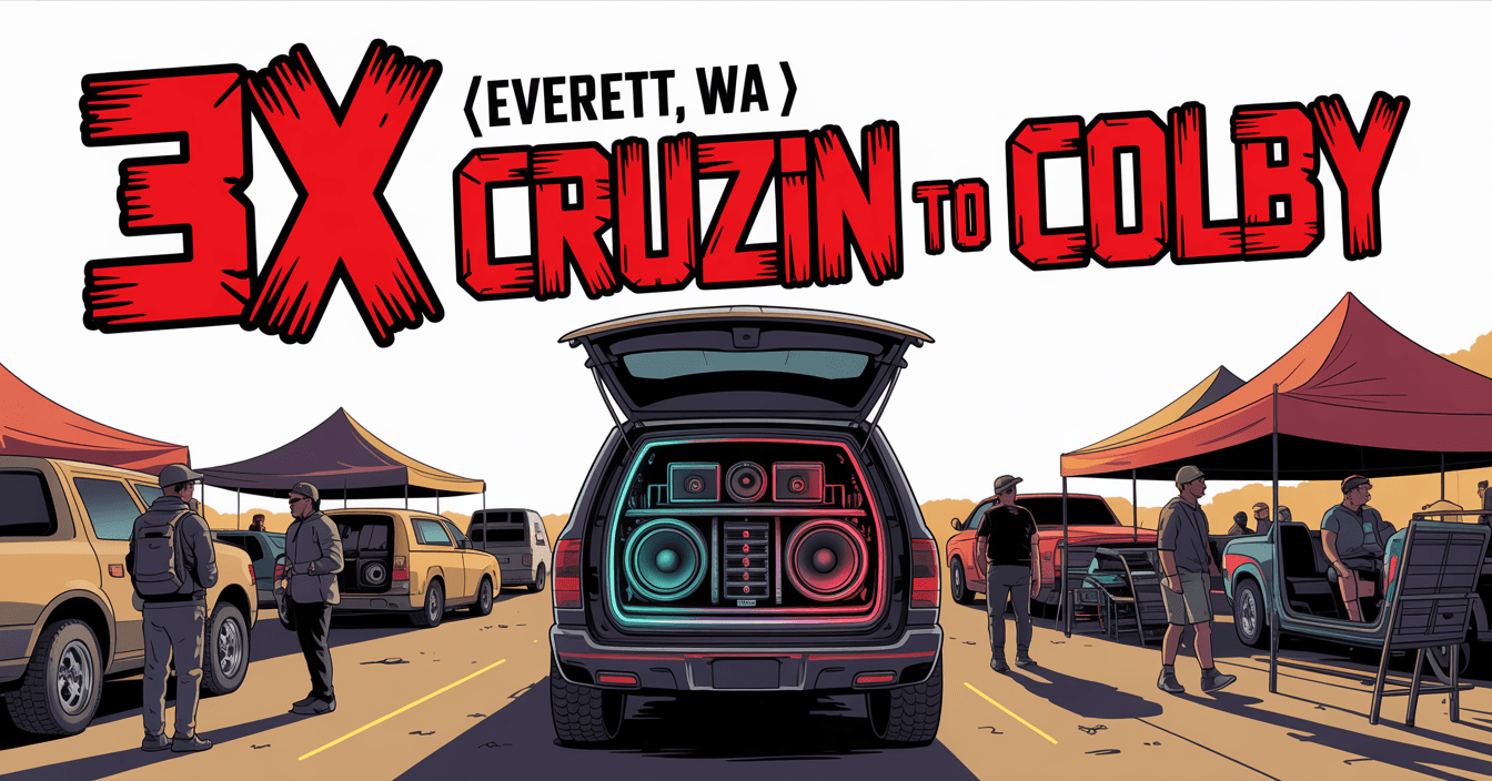 3X (Everett, WA) Cruzin to Colby