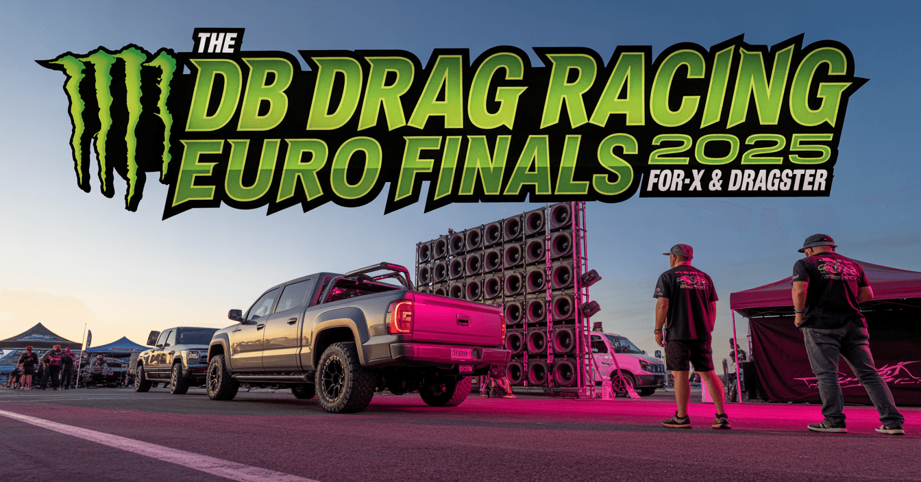 The dB Drag Racing Euro Finals 2025 | FOR-X & Dragster