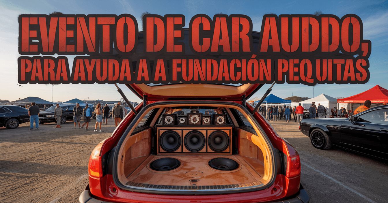 Evento de Car audio, para ayuda a la fundación Pequitas
