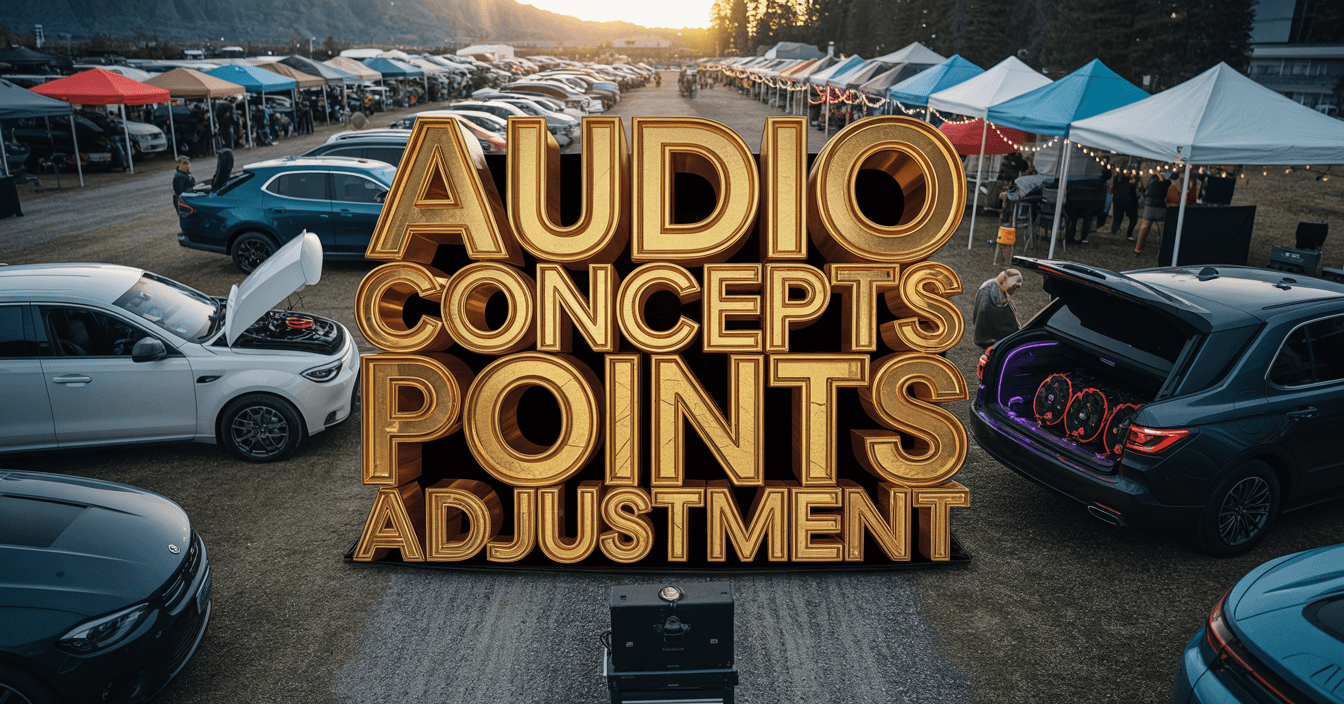 Audio Concepts points adjustment