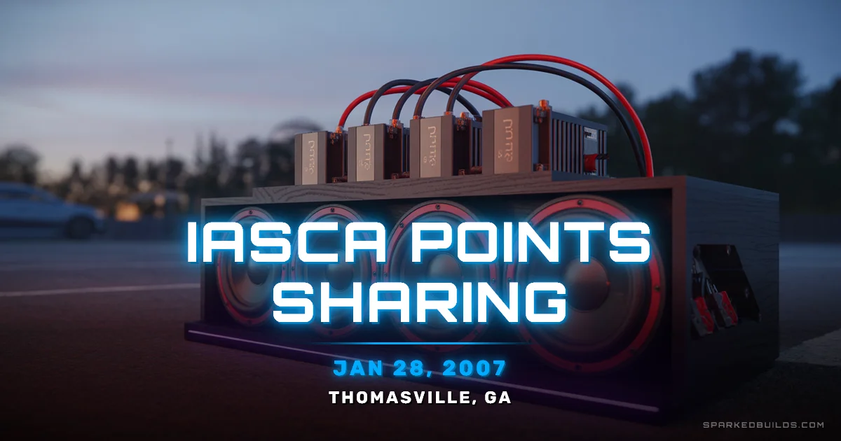 IASCA Points Sharing