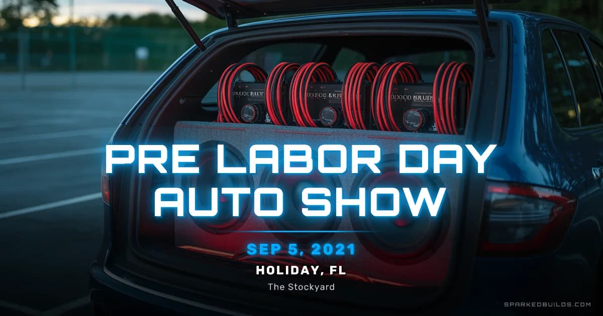 Pre Labor Day Auto Show