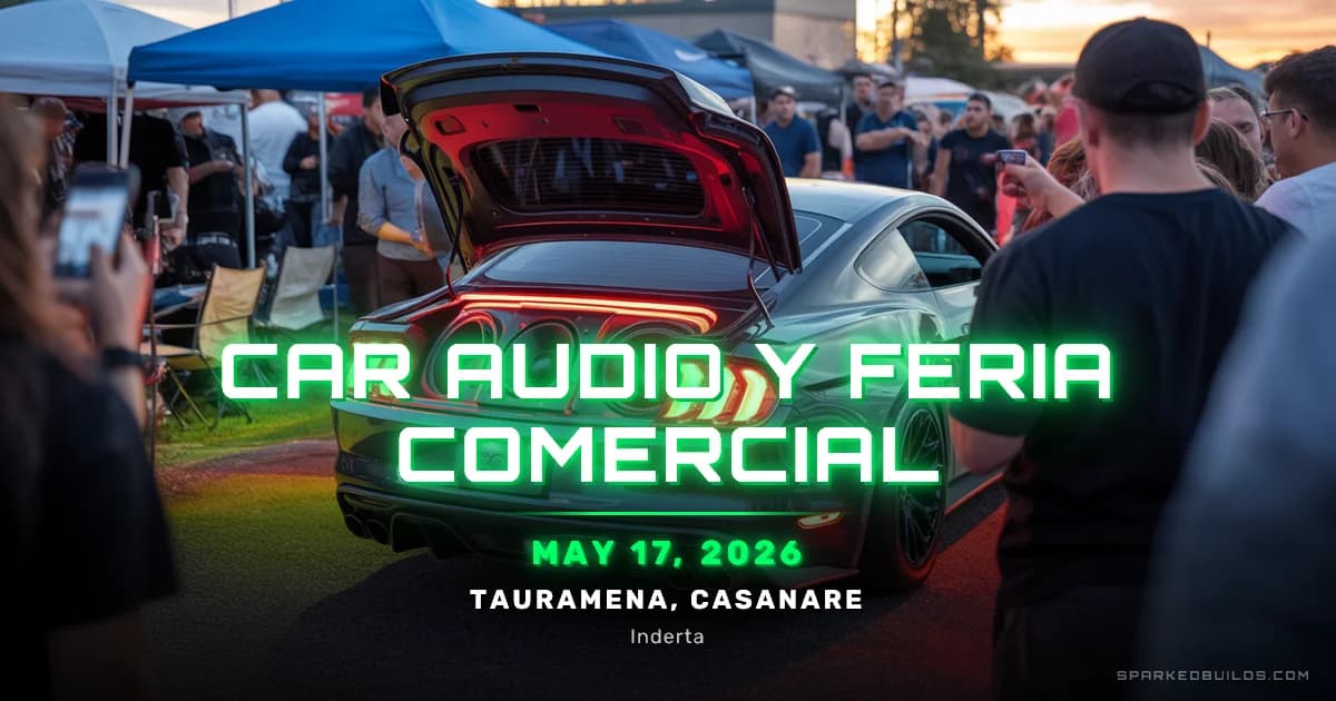 car audio y feria comercial