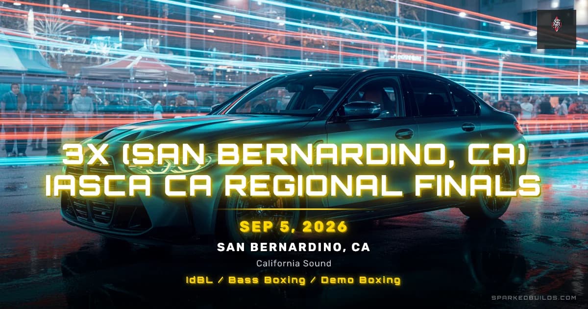 3X (San Bernardino, CA) IASCA CA Regional Finals