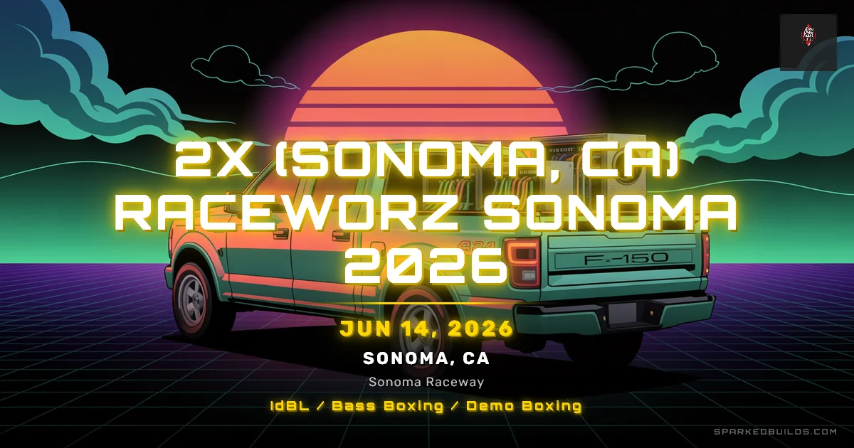 2X (Sonoma, CA) Raceworz Sonoma 2026