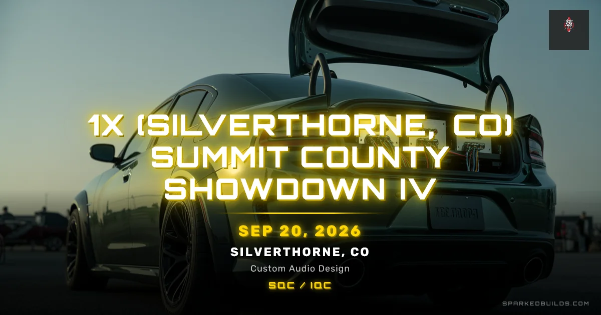 1X (Silverthorne, CO) Summit County Showdown IV
