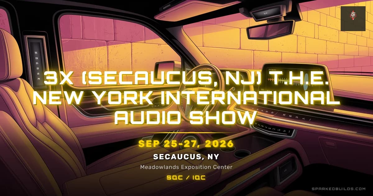3X (Secaucus, NJ) T.H.E. New York International Audio Show