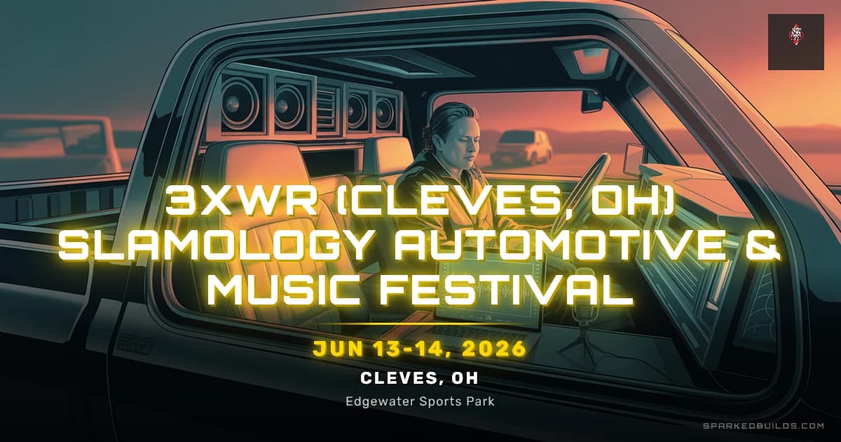 3XWR (Cleves, OH) Slamology Automotive & Music Festival