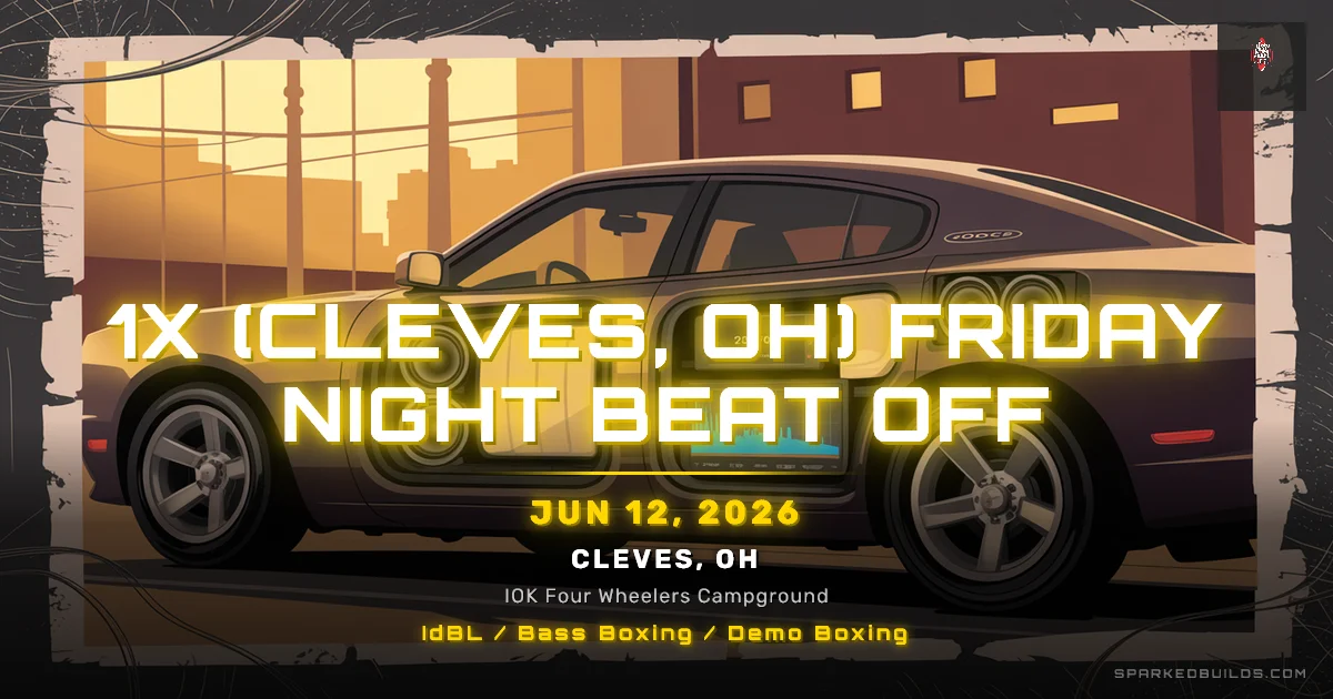1X (Cleves, OH) Friday Night Beat Off