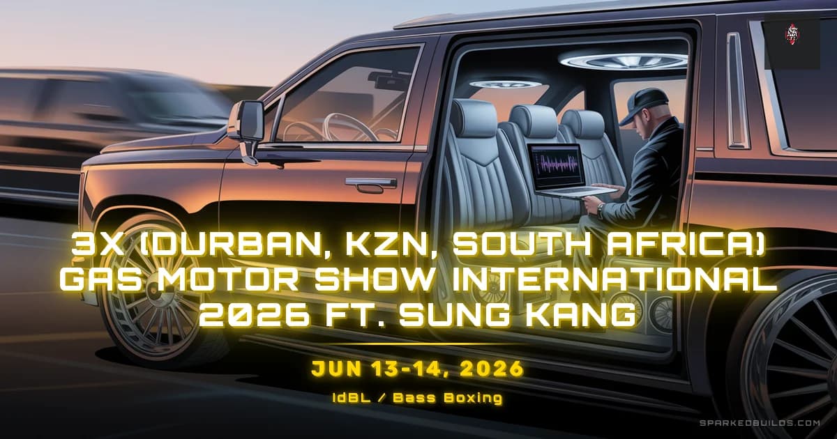 3X (Durban, KZN, South Africa) GAS Motor Show International 2026 Ft. Sung Kang