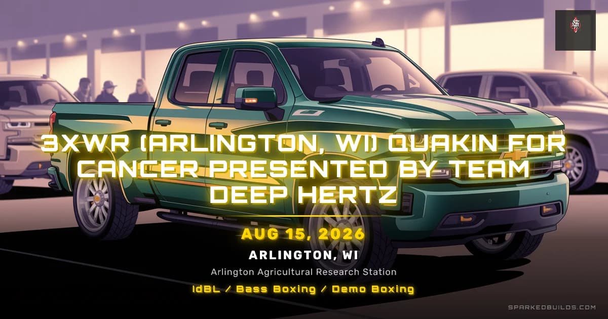 3XWR (Arlington, WI) Quakin For Cancer Presented By Team Deep Hertz