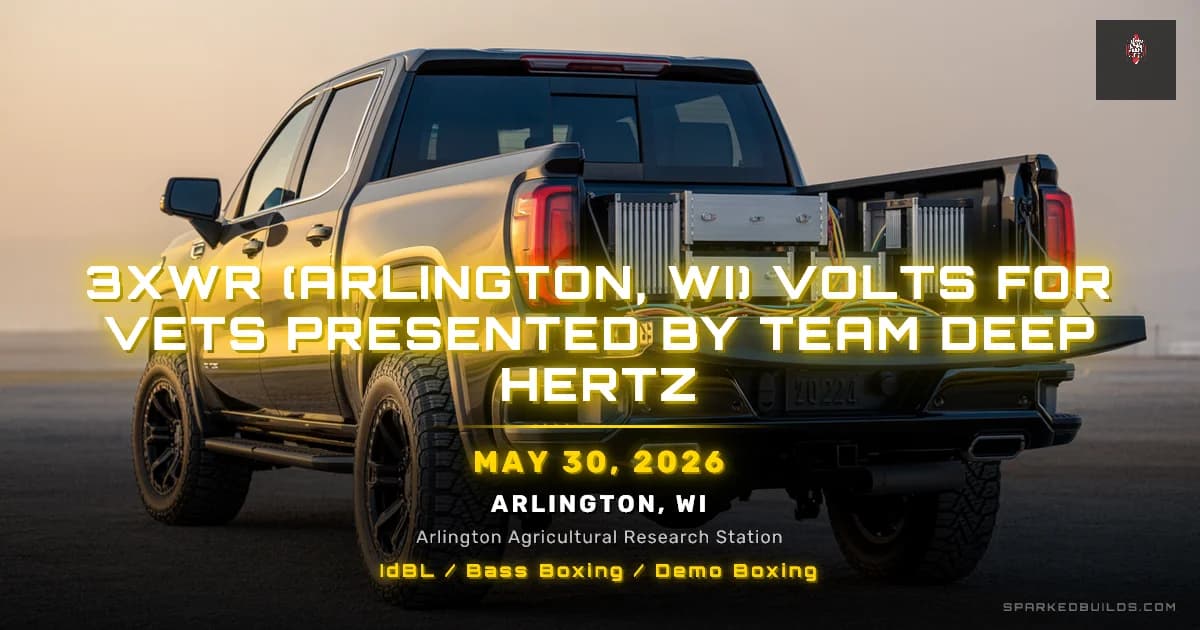 3XWR (Arlington, WI) Volts for Vets presented by Team Deep Hertz
