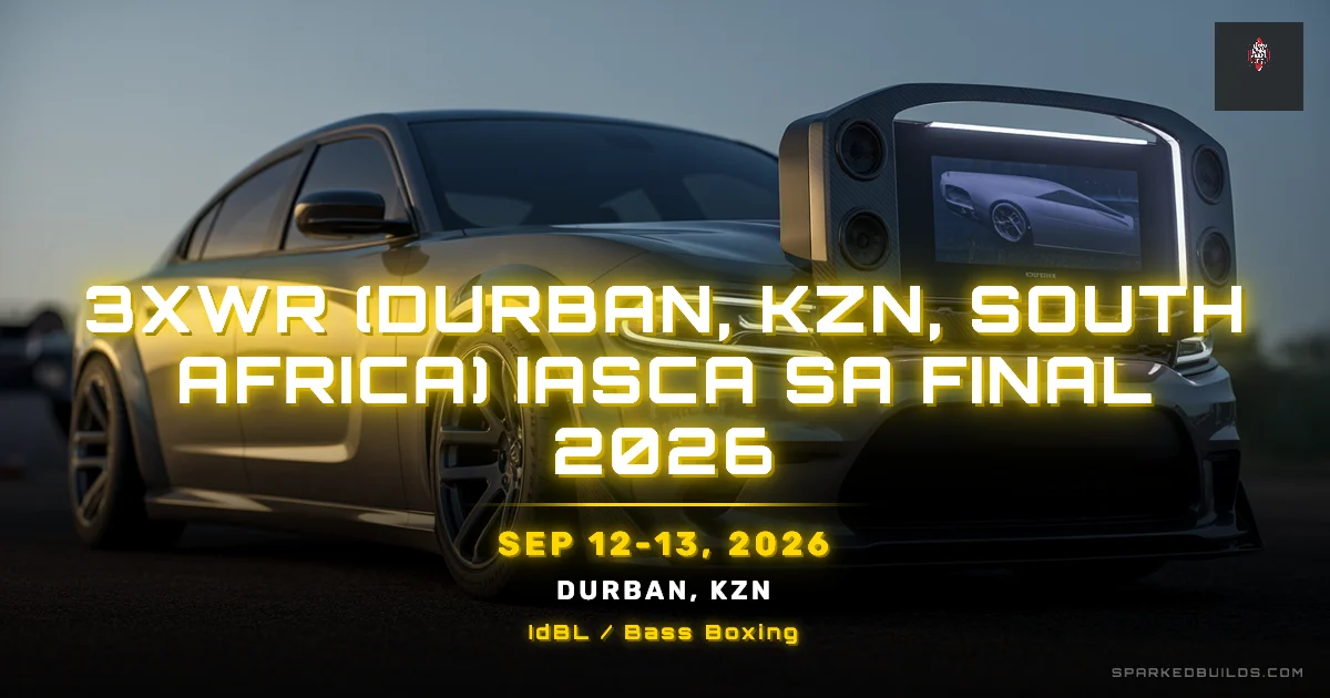 3XWR (Durban, KZN, South Africa) IASCA SA Final 2026