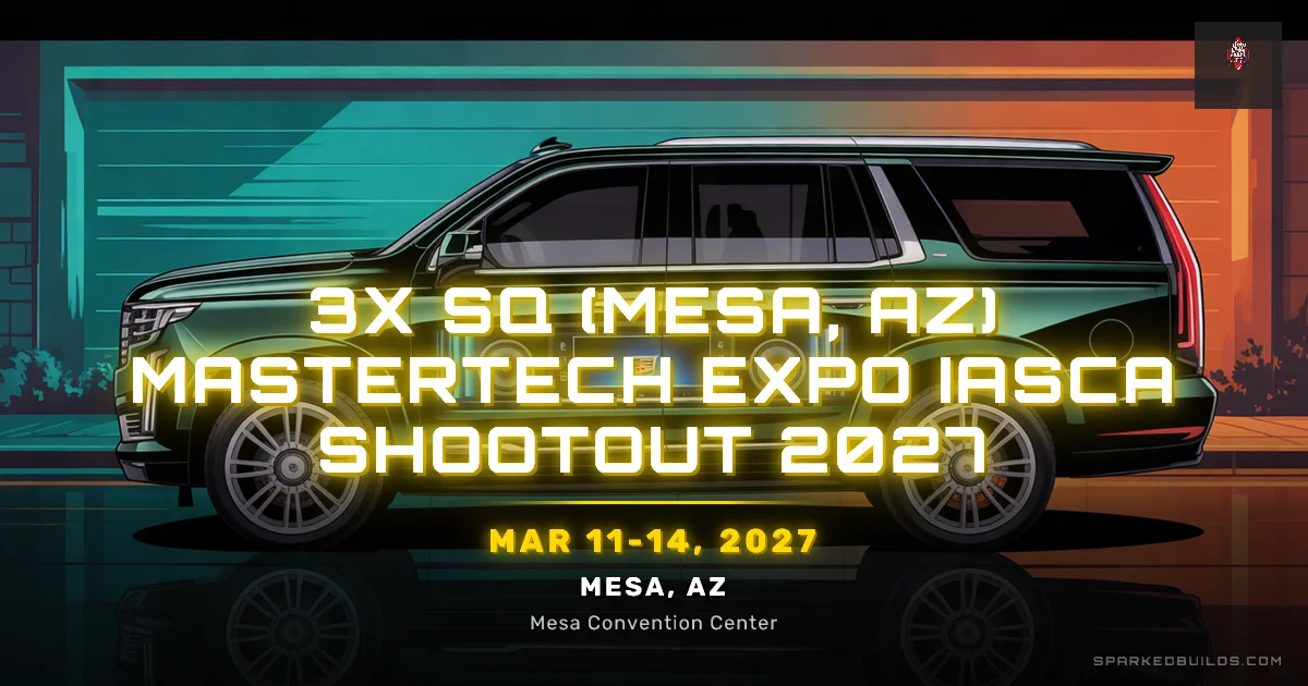 3X SQ (Mesa, AZ) Mastertech Expo IASCA Shootout 2027