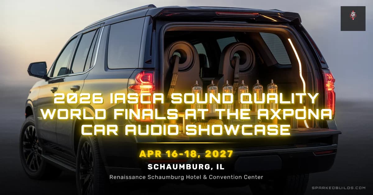 2026 IASCA Sound Quality World Finals at the AXPONA Car Audio Showcase