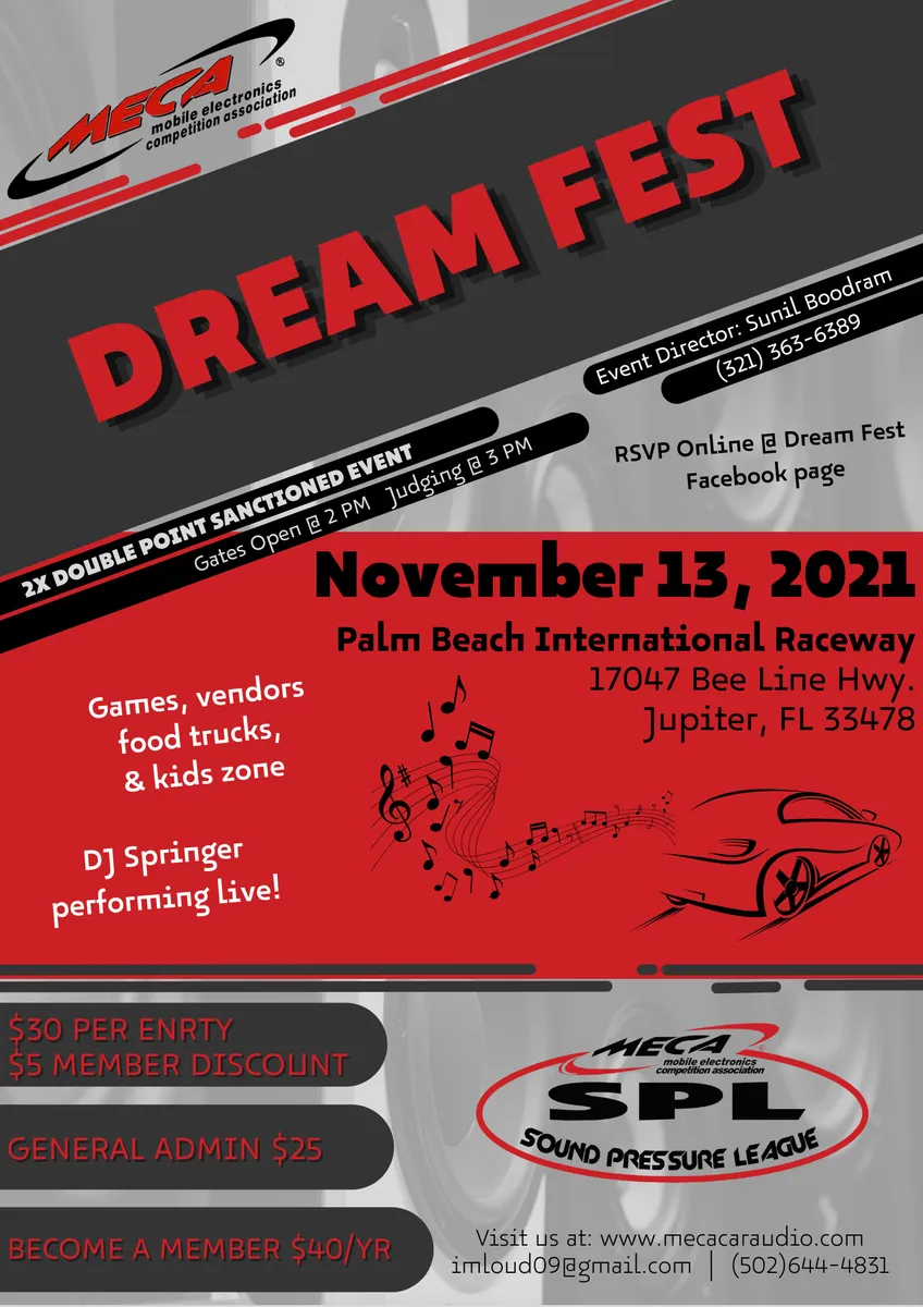 Dream Fest Flyer