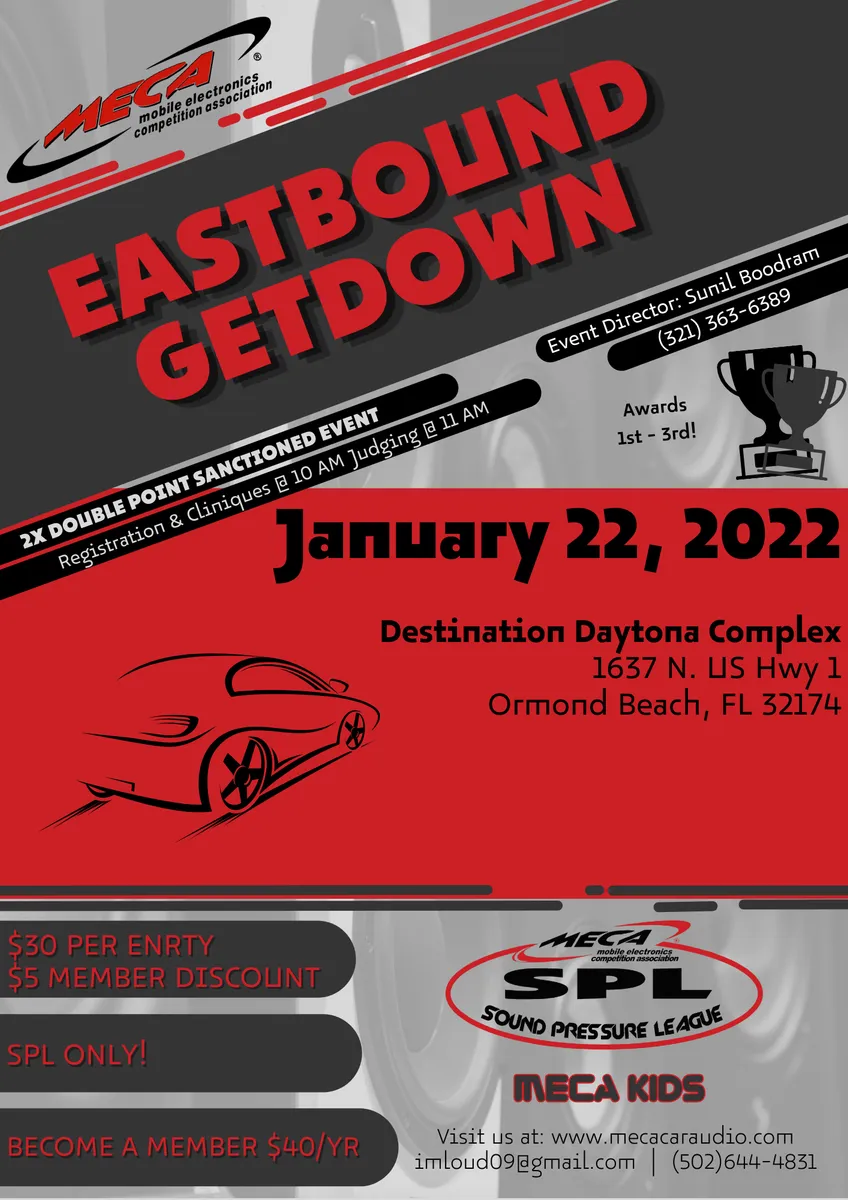 Eastbound Getdown Flyer