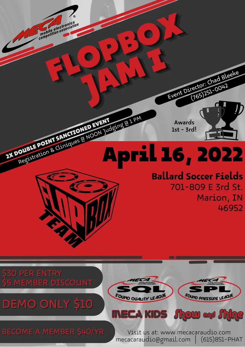 Flopbox Jam I Flyer