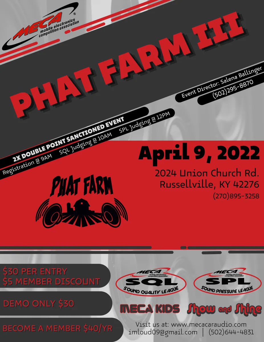 Phat Farm III Flyer