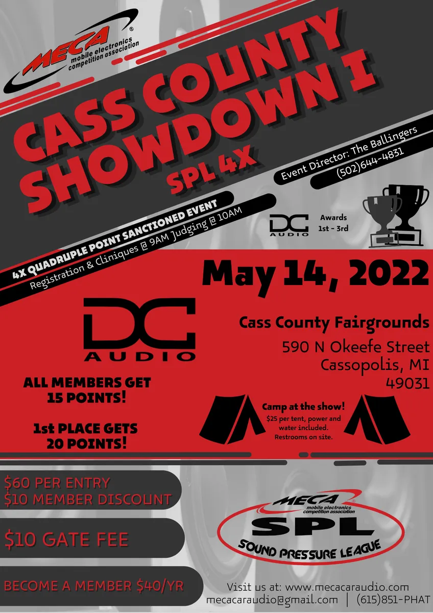 Cass County Showdown I SPL 4X Flyer