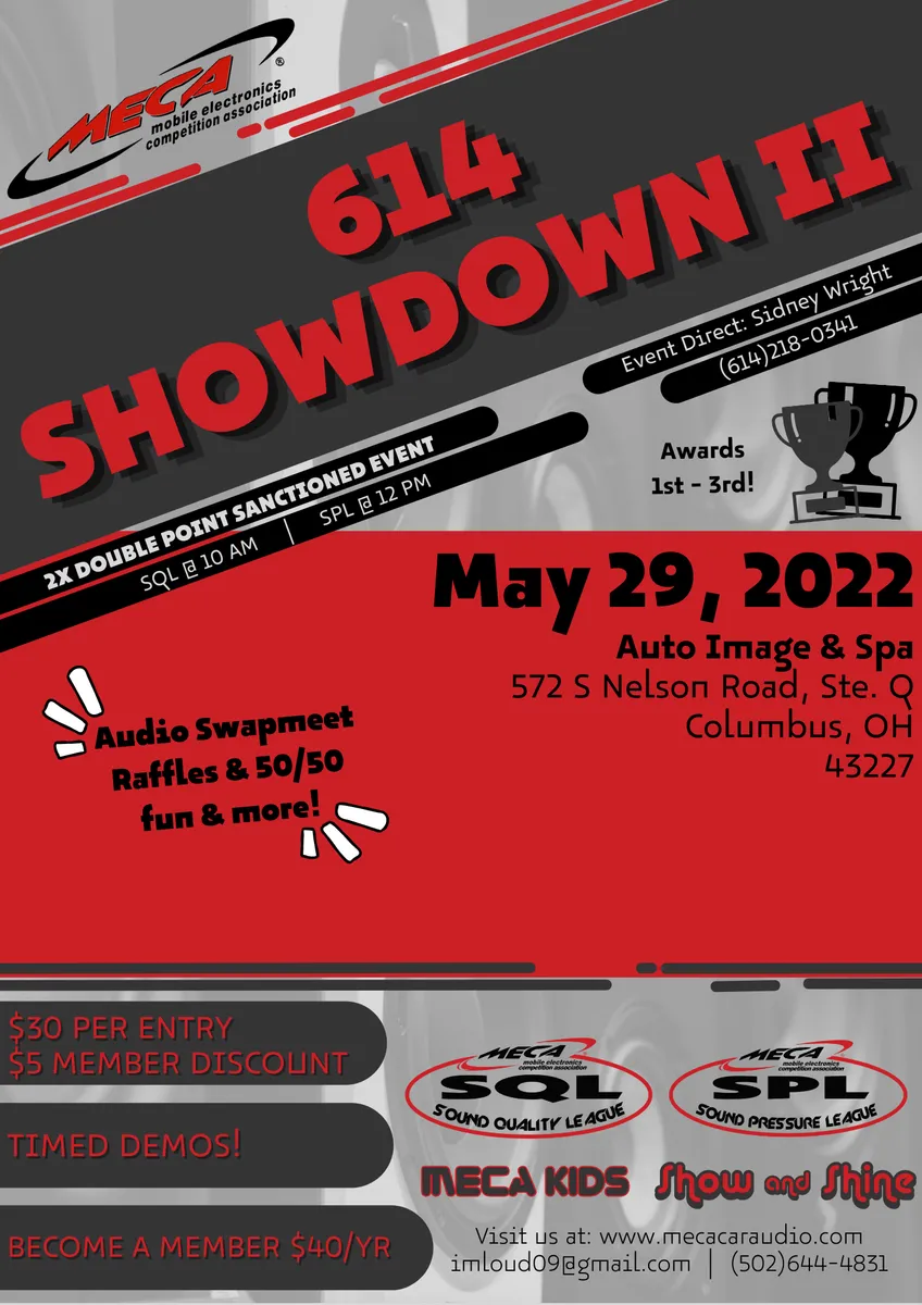 614 Showdown II Flyer