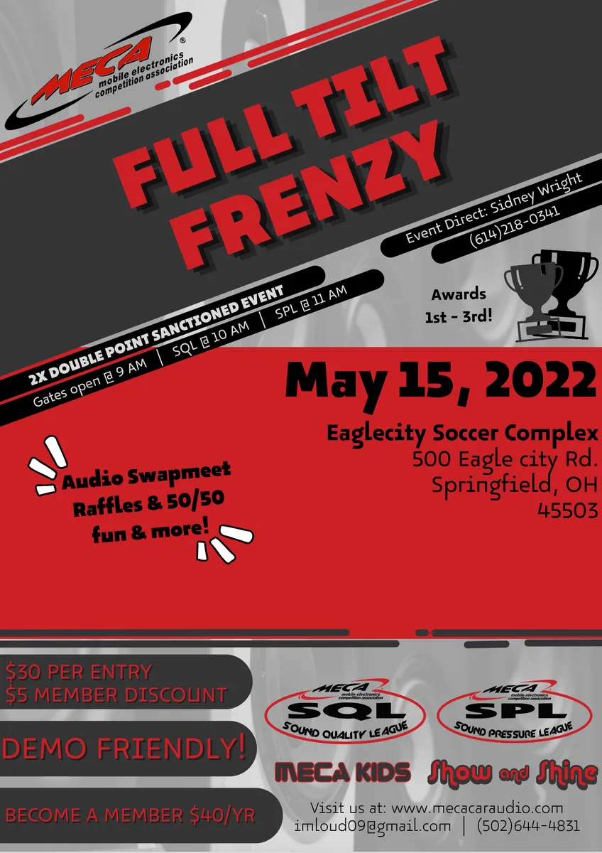 Full Tilt Frenzy Flyer