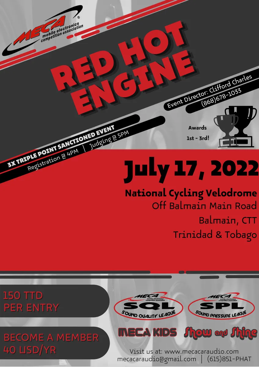 Red Hot Engine Flyer