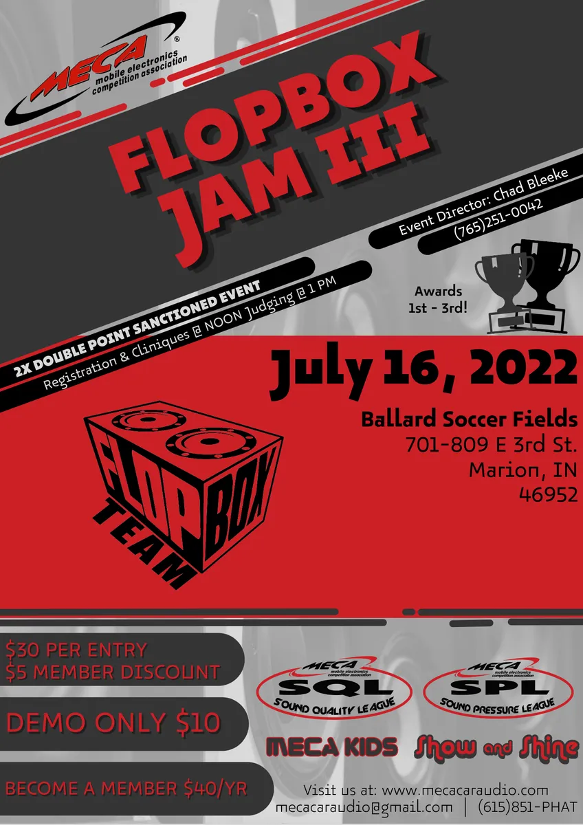 Flopbox Jam III Flyer